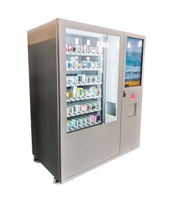 China Pequeña máquina expendedora de la medicación de las botellas del hospital con la función remota de la actualización de la información en venta