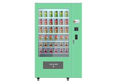 China Self Service Fresh Salad Vending Machine , Conveyor Belt Vending Machine for sale