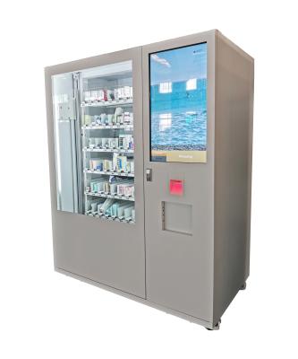 China Smart Mini Mart Vending Machine With LED Light Elevator And Security Camera for sale