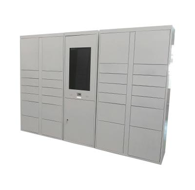 China CRS Material Intelligent Parcel Delivery Lockers With CE FCC Certificates For Indoor Use Cusomizable Locker for sale