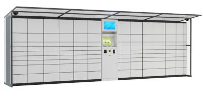 China Apartment Parcel Delivery Lockers , Intelligent Locker Solutions With SMS Module for sale