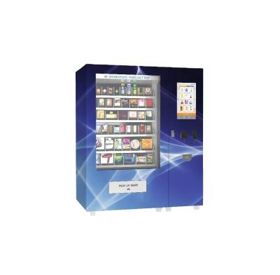 China Customize Made Bill Beverage Snack Vending Machine With 22 Inches Screen for sale