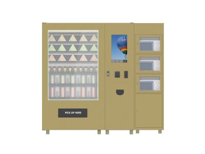 China Large Capacity Snack Vending Machine And Coffee / Combo Vending Machine for sale