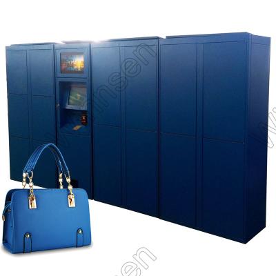 China Gym Digital Credit Card Payment Luggage  Smart beach rental storage Locker with credit card payment for sale