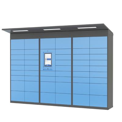 China Contactless Winnsen Refrigerated Parcel Locker Outdoor Smart Storage for sale