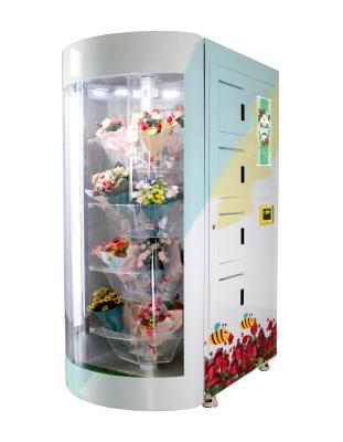 China Máquina de venda automática da flor branca com Humidty e controle de temperatura à venda