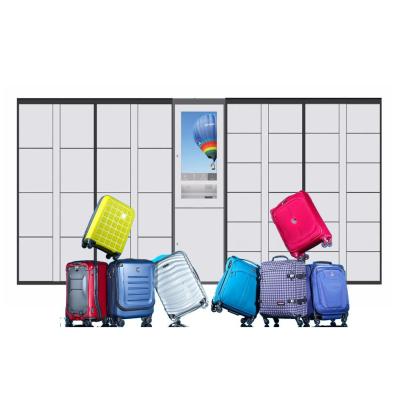 China Beach Credit Card Payment Luggage Lockers Remote Management for sale