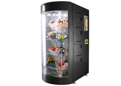 China Automated Fresh Flower Bouquet Vending Machine With Humidifier for sale