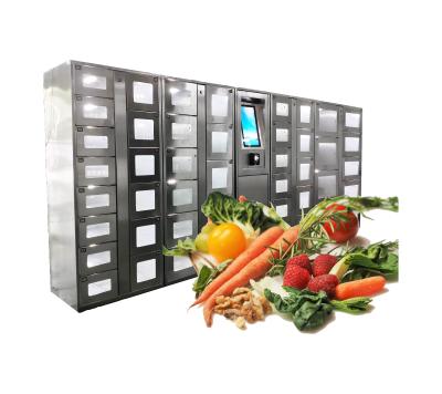 China 240V UI multi que vende la máquina del armario teledirigida para las frutas de las verduras frescas en venta