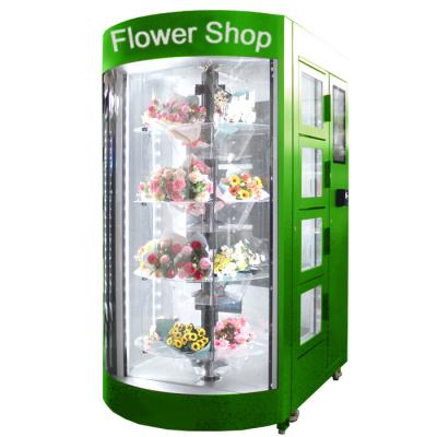 China Selling Small And Big Size Flower Vending Machine Bunch Of Bouquets Convenient For Floral Shop for sale