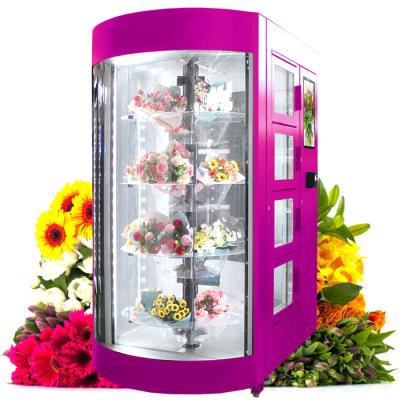 China Automatic Gifts Flower Combo Vending Machine With Cloud Server Management Software for sale