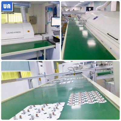 China quadro de alumínio do perfil do transporte de correia lisa da largura de 300mm 400mm para produtos do diodo emissor de luz à venda