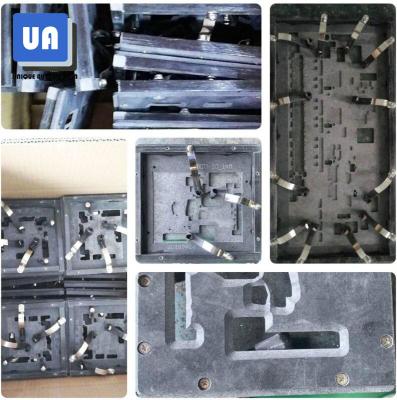 China CTI ROHS 3mm Synthetic Stone PCB Pallet Durostone Solder Pallet for sale