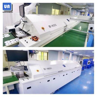 China CE PLC Lead Free Reflow Oven Machine 600mm Cooling Zone RF-H800I RF-H1010I for sale