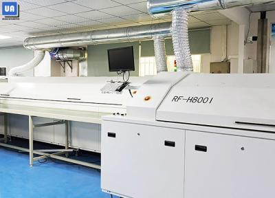 China Linha de Oven Machine Lead Free Assembly do Reflow de SMT das zonas do PC 10 do PLC à venda