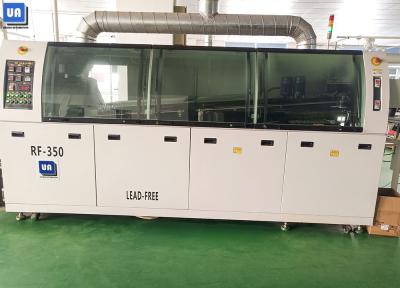 China 3 Zones SMT Wave Soldering Machine 750mm Conveyor RF-350A CSP Components for sale