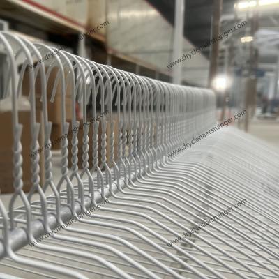 China 16 Zoll Trockenreiniger Drahthänger Trockenreiniger Hosenhänger kundenspezifischer Durchmesser zu verkaufen