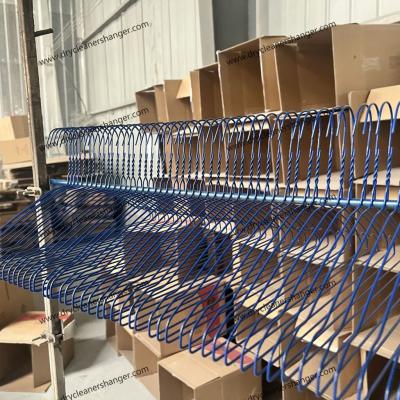 China Powder Coated Metal Dry Cleaner Hangers In Bulk  16-Inch Customized Diameter for sale