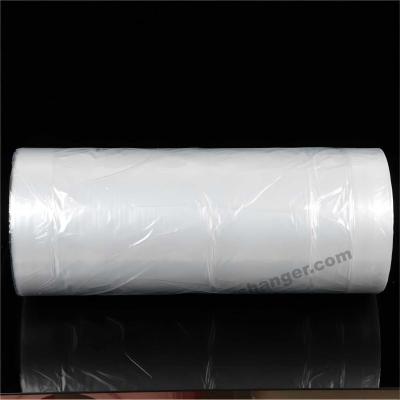 China Bolsas de limpieza en seco de LDPE transparente Rollo para el cuidado de prendas de vestir espesor personalizado en venta