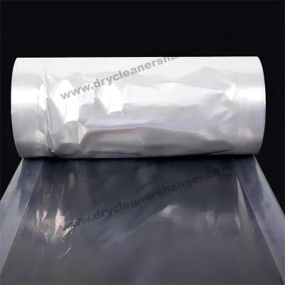China Sustanable Dry Cleaning Poly Bags Recyclable  For Laundry Shops for sale