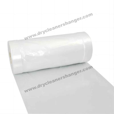China Transparent LDPE Plastic Dry Cleaner Bags Tubular film REACH for sale