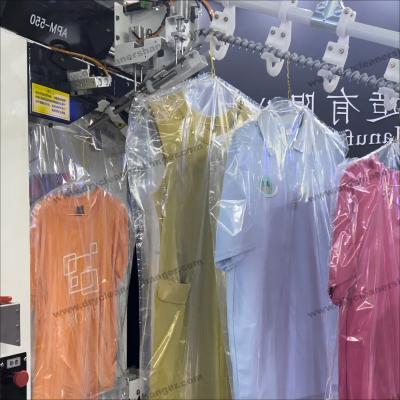 China 20x54 Inch Dry Cleaning Plastic Covers For Clothes for sale