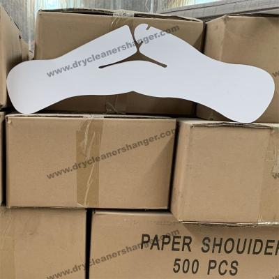 China 18 Inch Cardboard Shoulder Guards 550g Premium Cardboard For Maintaining Garment Quality for sale