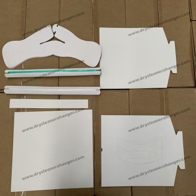 Китай Новинка для шортов для вешалок Белое покрытое картон продается