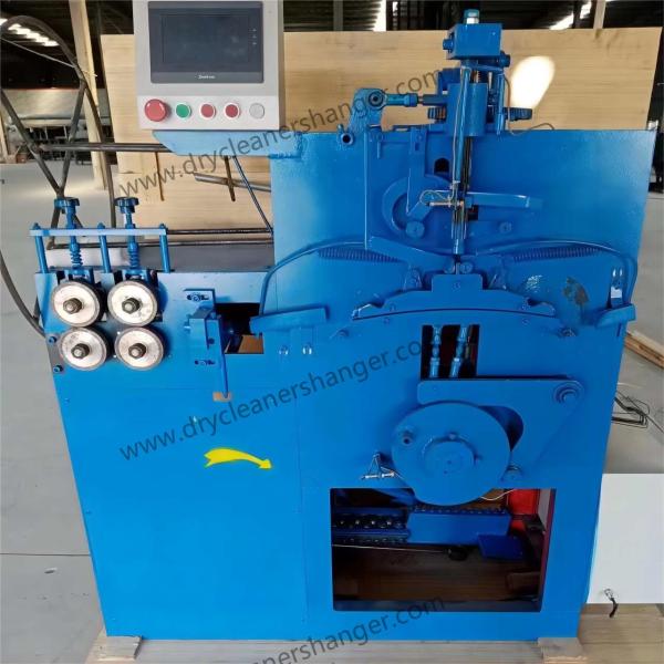 Quality PLC Controlled Wire Hanger Making Machine High Speed 2.2kw Motor for sale