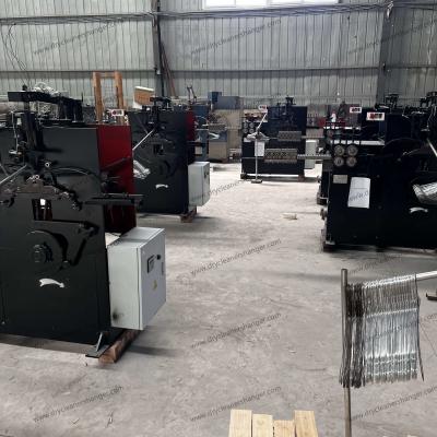 China Galvanized Wire Hanger Making Machine PLC Control 2.2kw 380V 3 Phase for sale
