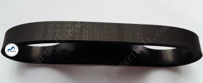 China NCR ATM 6635 Belt  ATM parts NCR Flat belt 14*381*0.65 NCR Transport UD50 belt 14x381x0.65 for sale