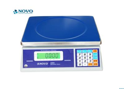 China Blue Digital Weighing Machine , Counting Weighing Machine Hi - Low Function for sale