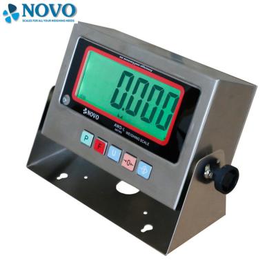 China Small Digital Weight Indicator Data Accumulation With Second Display for sale