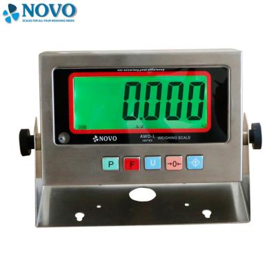 China ABS Digital Weight Indicator , Truck Scale Indicator Compact Full Alphanumeric Keypad for sale