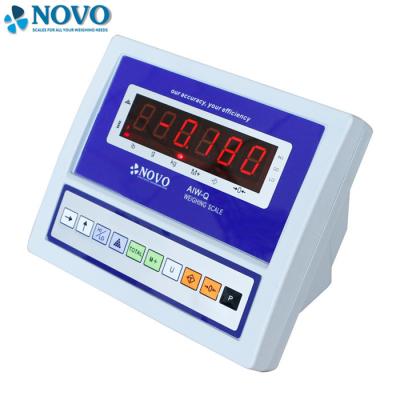 China Bench Digital Weight Indicator , Digital Load Cell Indicator Weighbridge Weight Back Up for sale