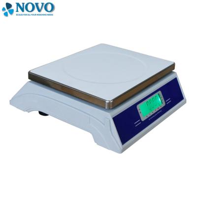 China LED Display Digital Weighing Scale Shop Application Plastic Pan SUS Pan for sale