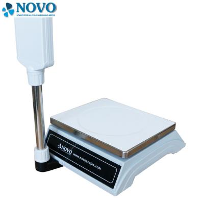 China 30kg Digital Measuring Scales , Price Calculating Scale 1/7.500 Display Resolution for sale