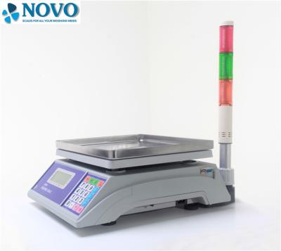 China LCD Display Digital Weighing Scale 4v Battery Operated 30kg Rated Load for sale