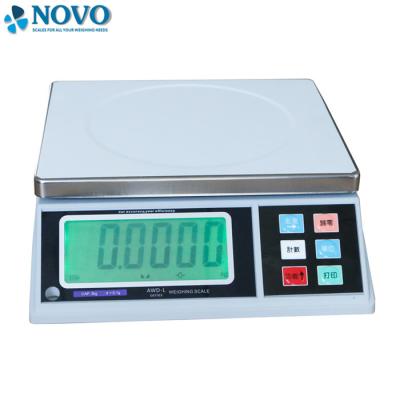 China NOVO Digital Weighing Machine , Weighing Scale For Shop ABS Plastic Material for sale