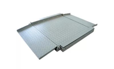 China Double Deck Low Platform 45mm Floor Weighing Scale for sale