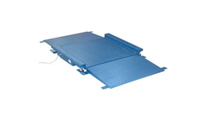 China Thin Platform Two Tons 500mm Ramps In Floor Scale for sale