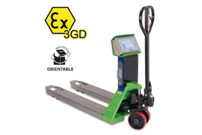 China 680 Mm Fork Width 2000Kg Forklift Weight Scale For Dangerous Areas for sale