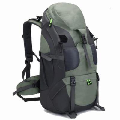 China Custom 50l Water Resistant Outdoor Sports Bag Travel Climbing Hiking Backpack en venta