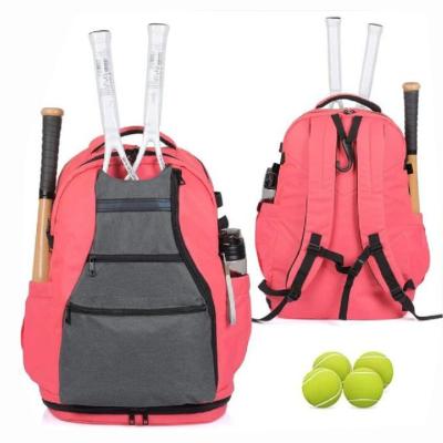 China Women And Men Outdoor Tennis Bags Backpack For 6 Tennis Rackets for sale