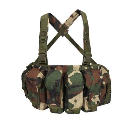 China Customized Multifunctional Chest Bag Large Capacity Tactical Chest Backpack for sale