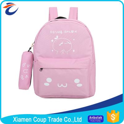 China Canvas Materials Secondary School Bags For Teens Washable And Large Capacity for sale