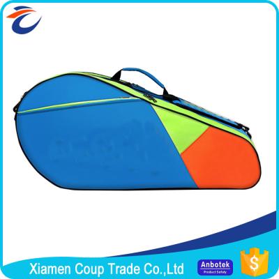 China Adjustable Shoulder Strap Custom  Sports Ball Bag Durable Zipper For Badminton for sale