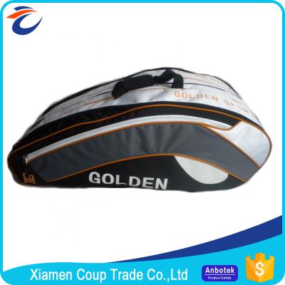 China Outdoor Men Custom Tennis Racket Bag / Sports Gym Bag 70x60x20 Cm Size for sale