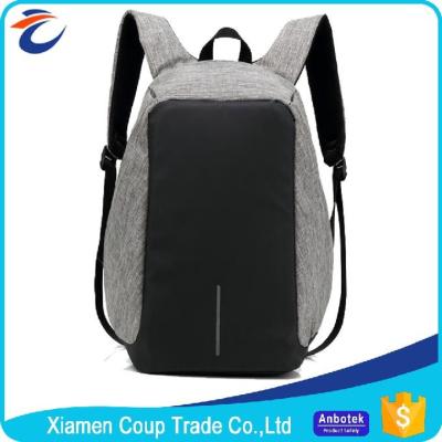 China Waterproof Laptop Backpack / Lightweight Computer Backpack With USB Charging Port for sale