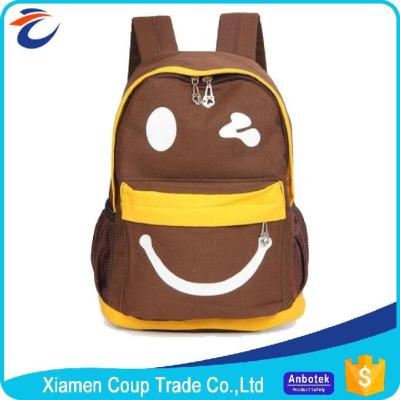 China Multifunction Primary School Bag Kids Nylon Backpack Custom Logo Print for sale